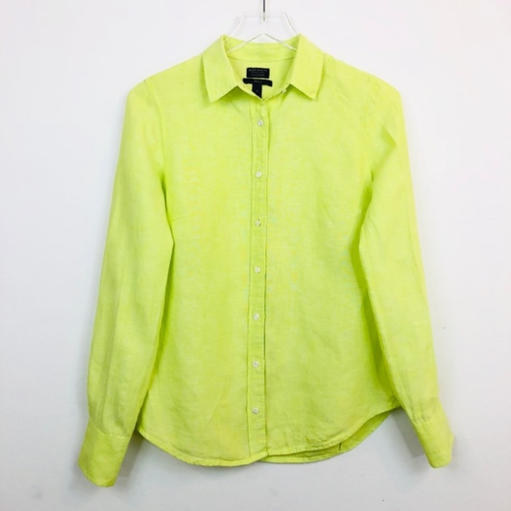 J.. Crew Baird McNutt Women's Irish Linen Shirt